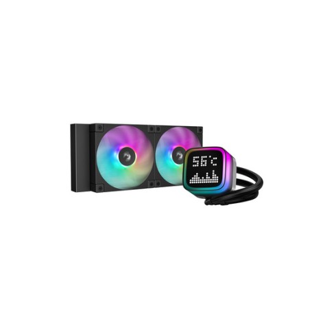 Vodno hlajenje DeepCool LP240, 240mm, Matrix, ARGB, črn