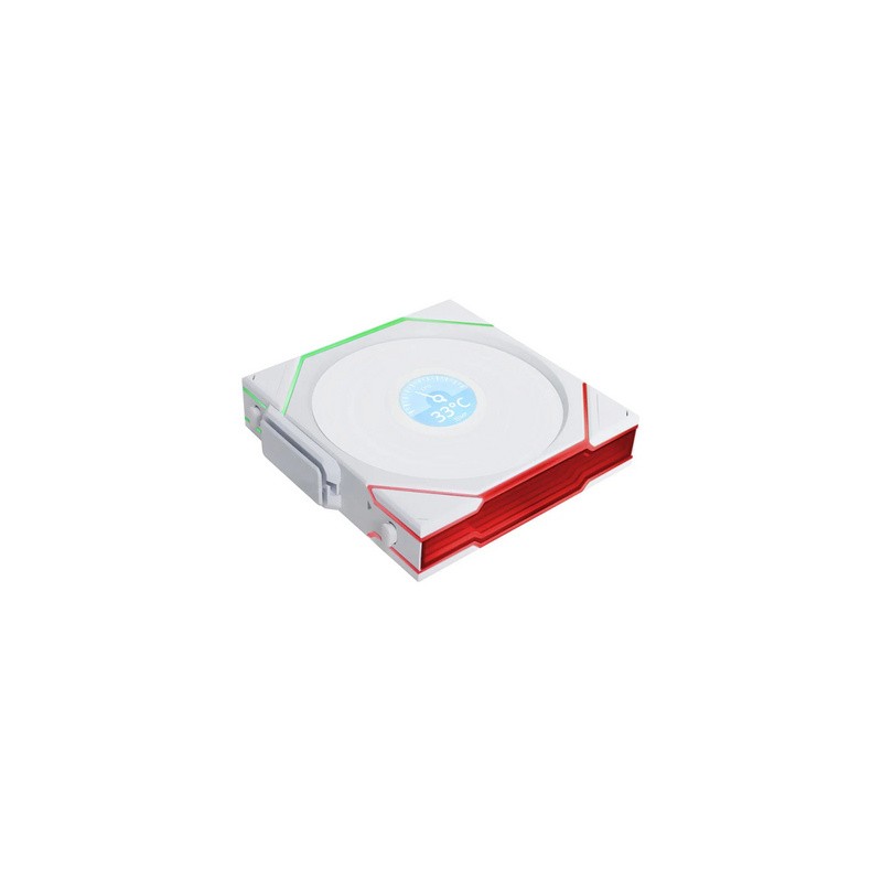 Ventilator Lian Li UNI FAN TL Wireless LCD, 120mm, bel