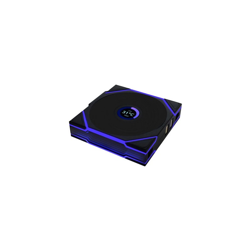 Ventilator Lian Li UNI FAN TL Wireless LCD 120 Reverse Blade, 3 Pack