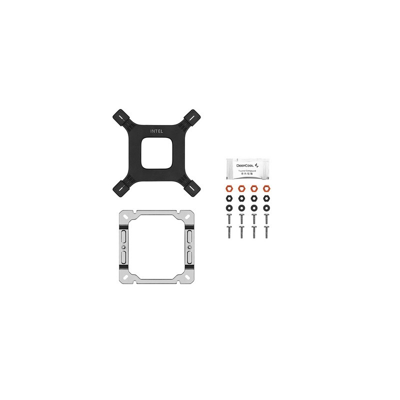Hladilnik DeepCool AG400 WH ARGB V2, 120mm, bel