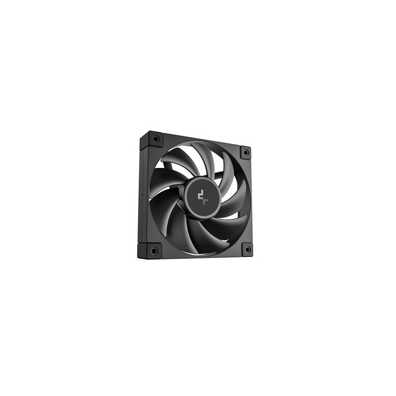 Ventilator za ohišje DeepCool FD12 PWM 120mm, črn
