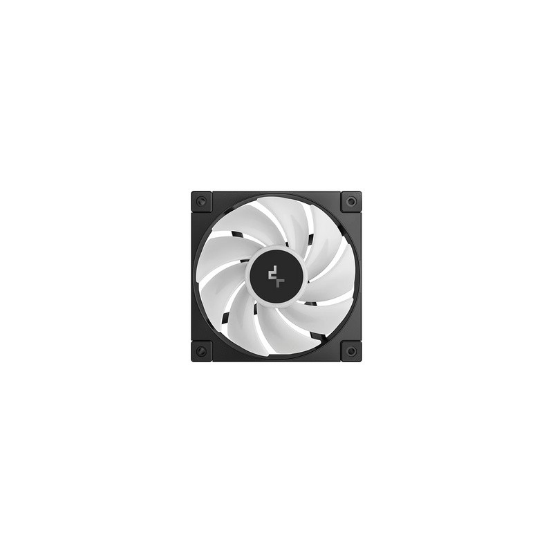 Ventilator za ohišje DeepCool FD12 ARGB PWM 120mm, črn