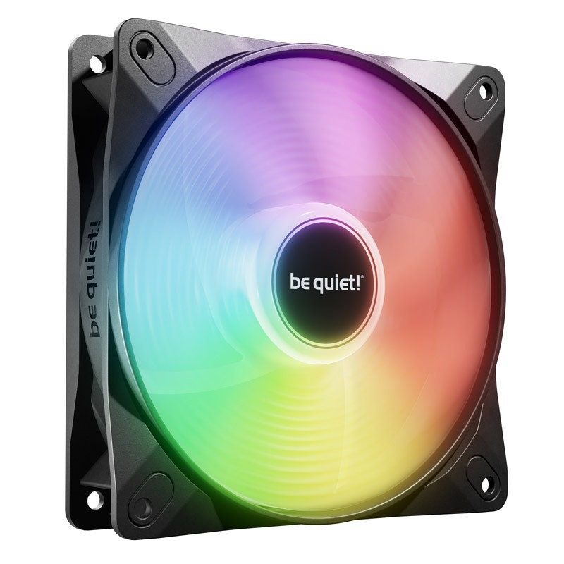 Ventilator BE QUIET! LIGHT WINGS LX (BL132) Reverse, 120mm, 4-pin PWM, ARGB, črn
