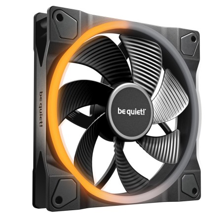 Ventilator BE QUIET! LIGHT WINGS (BL134) Reverse, 140mm, 4-pin PWM, ARGB črn