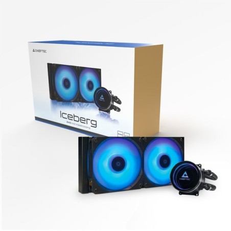 Vodno hlajenje Chieftec Iceberg, 240mm, A-RGB, CLC-240-RGB