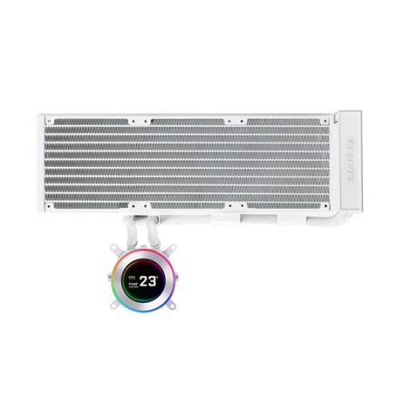 Vodno hlajenje Liquid Cooler Lian Li HydroShift II LCD-C 360 Fanless, bel