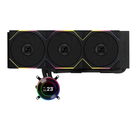 Vodno hlajenje Liquid Cooler Lian Li HydroShift II LCD-C 360TL, črn