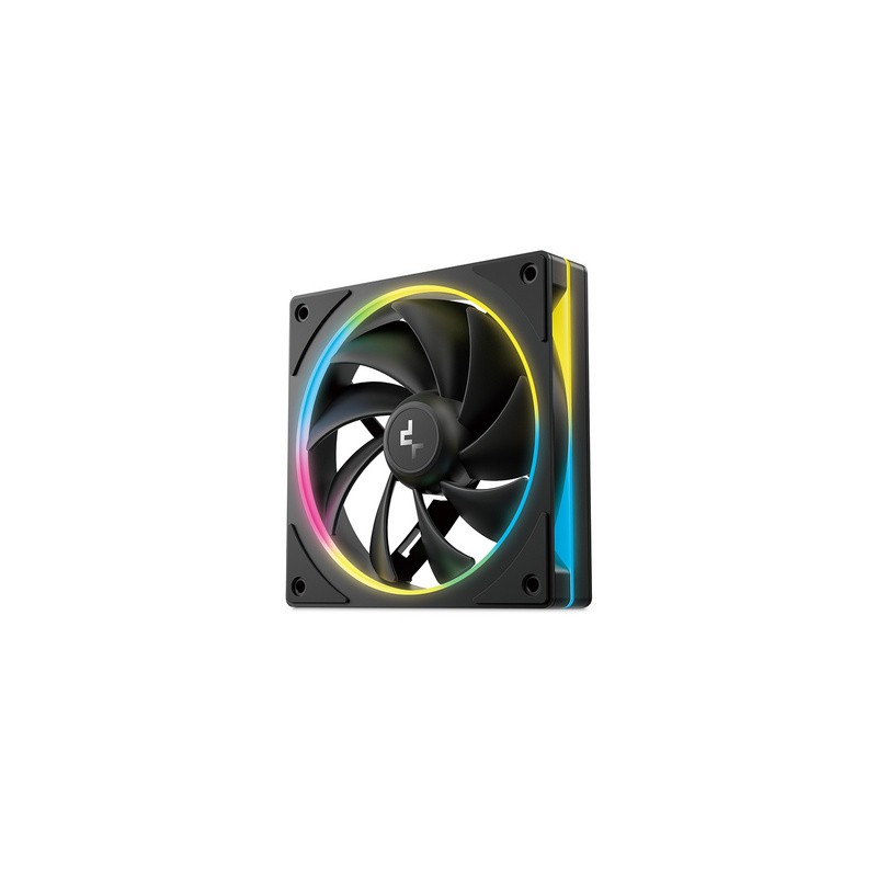 Ventilator za ohišje DeepCool FL12 SE ARGB PWM 120mm, črn
