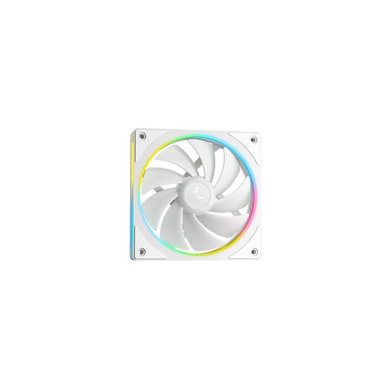 Vodno hlajenje DeepCool LM240 WH, 240mm, LCD, ARGB, bel