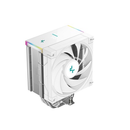 Hladilnik za procesor DeepCool AK500S DIGITAL SE WH, 120mm, ARGB, LCD, bel