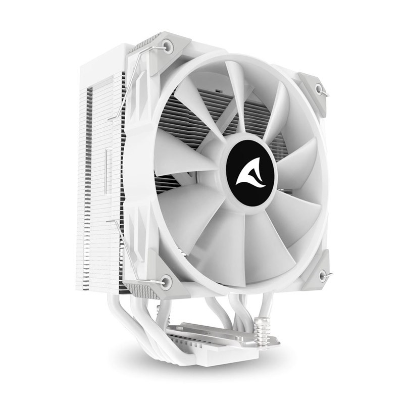 Hladilnik za procesor Sharkoon A50 RGB, 120mm, PWM, bel