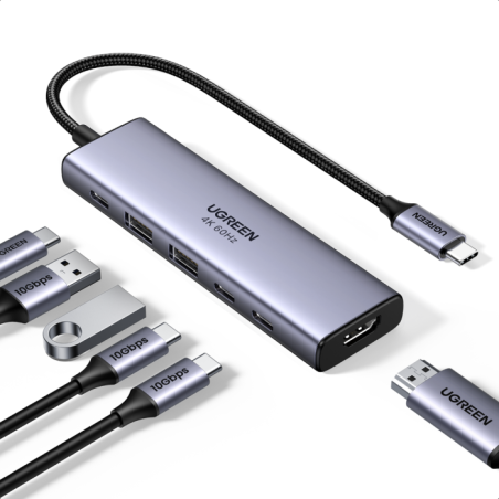 Priklopna postaja Ugreen 35999, 6-v-1, USB-C
