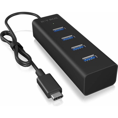 Hub Icy Box IB-HUB1409-C3, 4-portni, USB-C 3.0