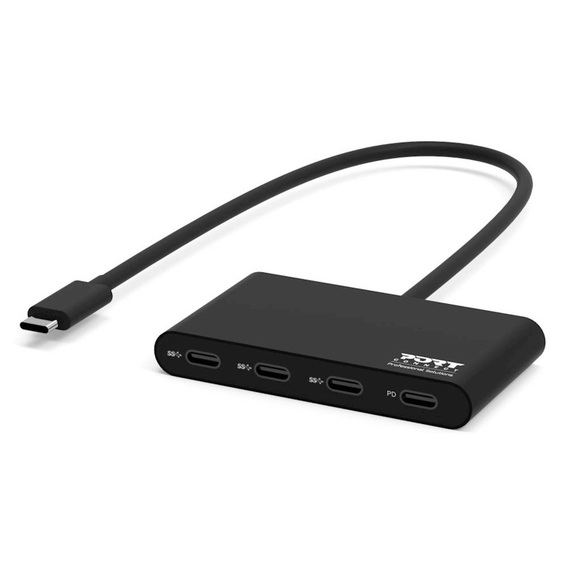 USB Hub PORT (3x USB-C 3.1 Gen 1, 1x USB-C)