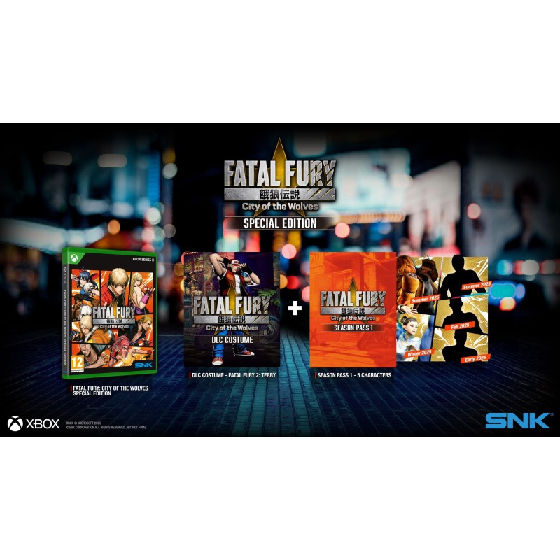 Igra FATAL FURY: City Of The Wolves - Special Edition (Xbox Series X)