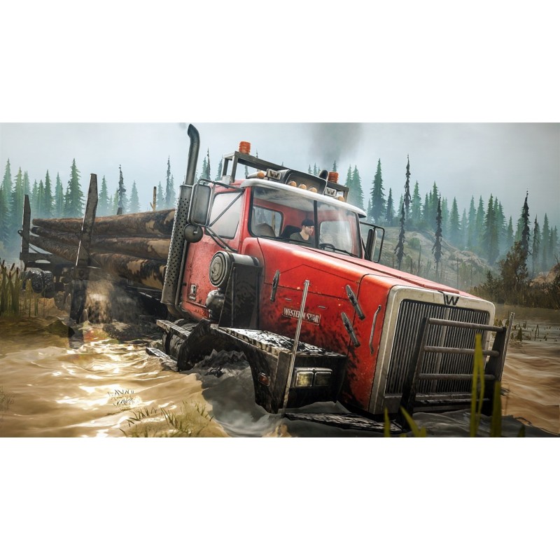 Igra Spintires: MudRunner - American Wilds Edition (Switch)