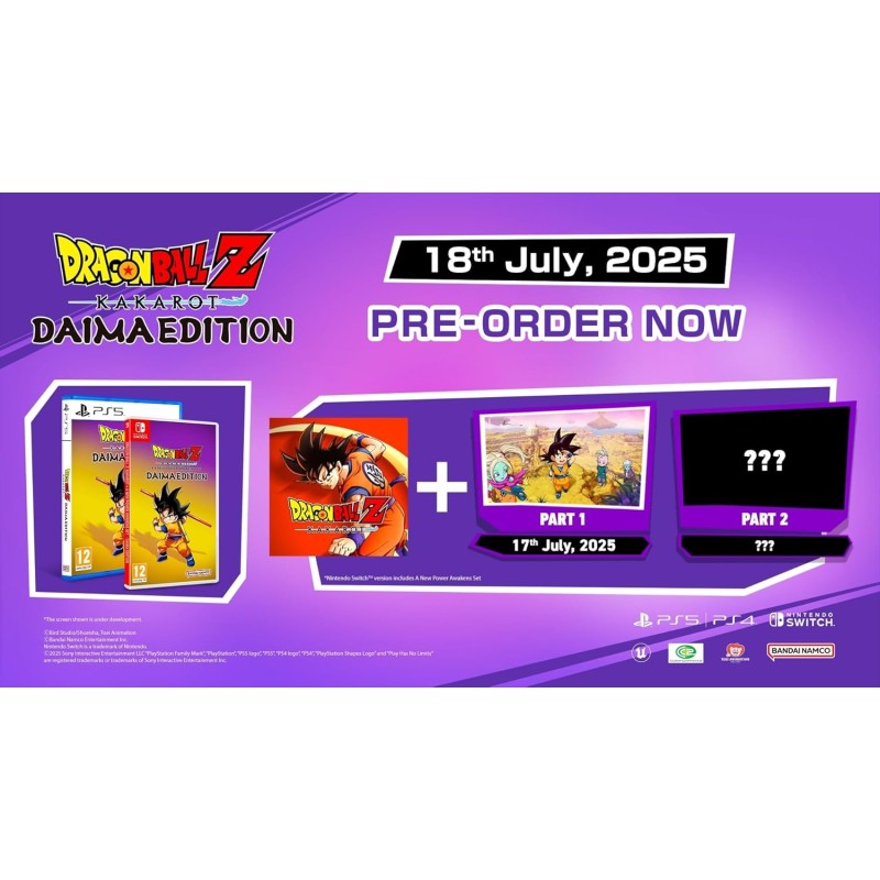 Igra DRAGON BALL Z: KAKAROT - Daima Edition (Nintendo Switch)