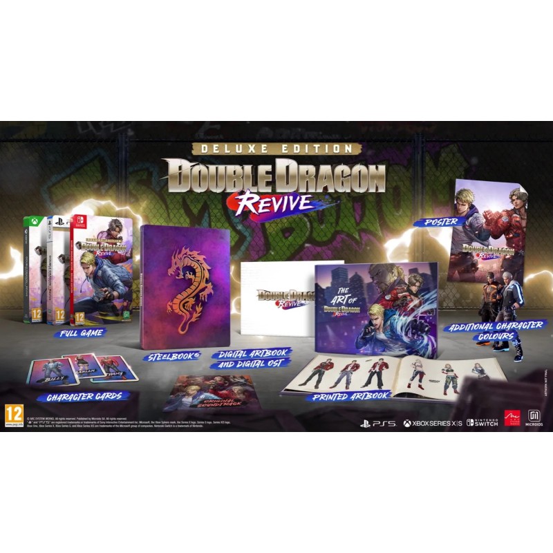 Igra Double Dragon Revive - Deluxe Edition (Nintendo Switch)