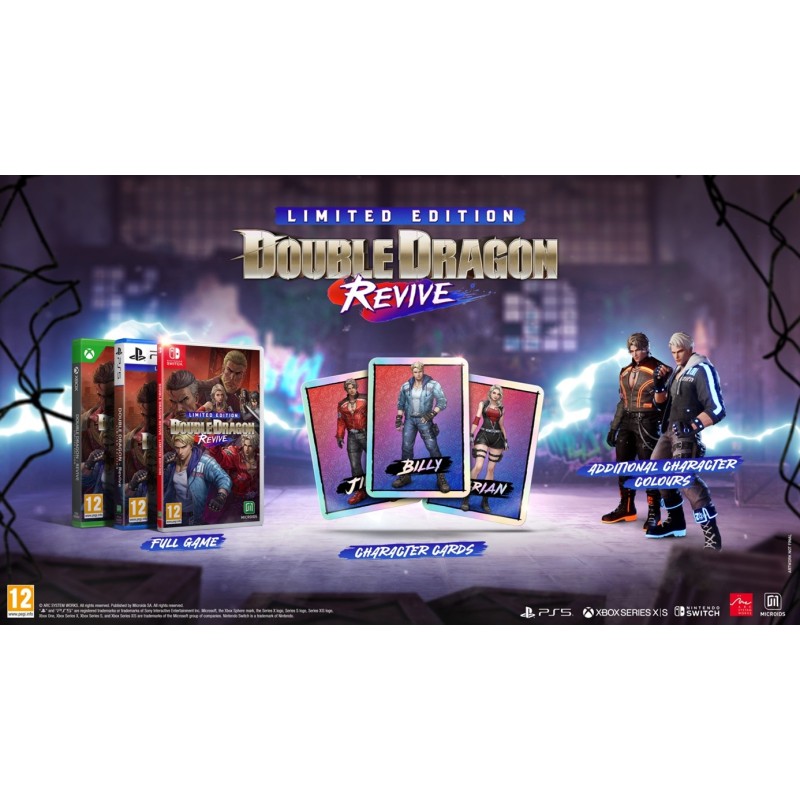 Igra Double Dragon Revive - Limited Edition (Nintendo Switch)
