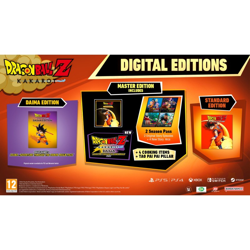 Igra Dragon Ball Z: Kakarot Master Edition (Nintendo Switch)