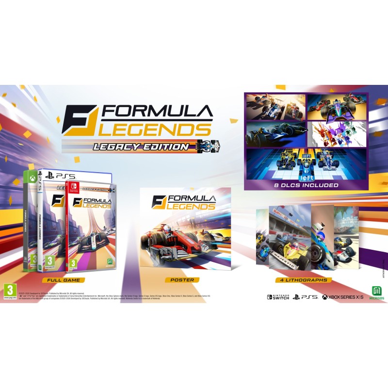 Igra Formula Legends - Legacy Edition (Playstation 5)