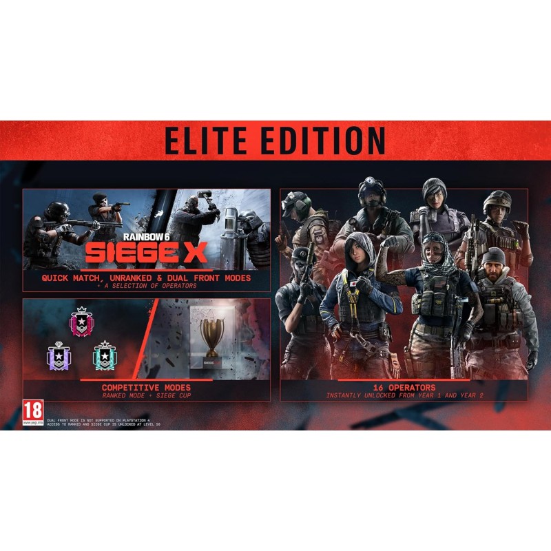 Igra Tom Clancys Rainbow Six Siege X - Elite Edition (Playstation 5)