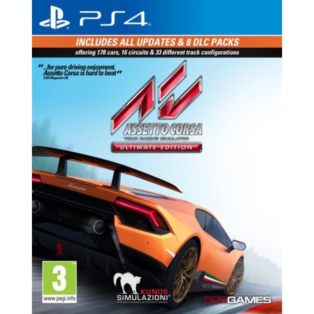 Igra Assetto Corsa: Ultimate Edition (Playstatin 4)