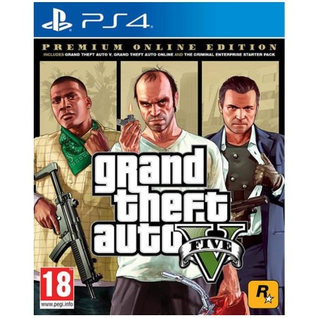 Igra Grand Theft Auto V - Premium Online Edition (PS4)