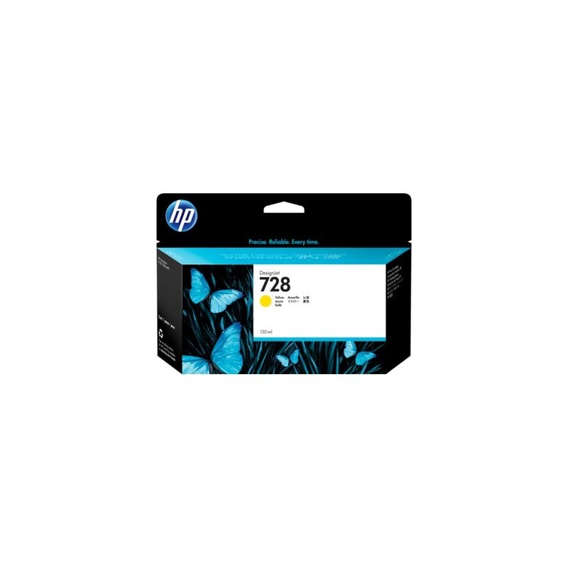 Črnilo HP F9J65A (728), 130 ml, rumena