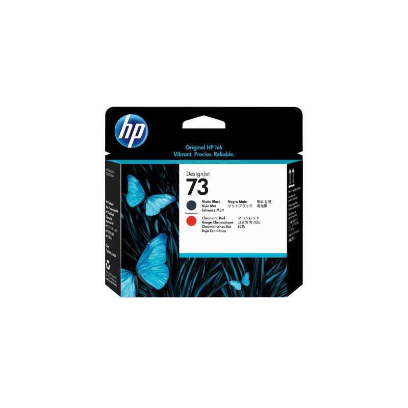 Tiskalna glava HP CD949A (73), Matte Black/Chromatic Red