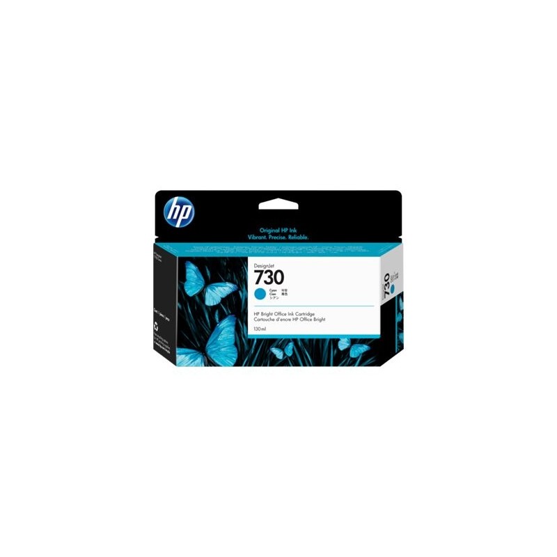 Črnilo HP P2V62A (730), 130 ml, Cyan