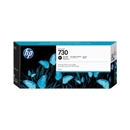 Črnilo HP P2V73A (730), 300 ml, Photo Black