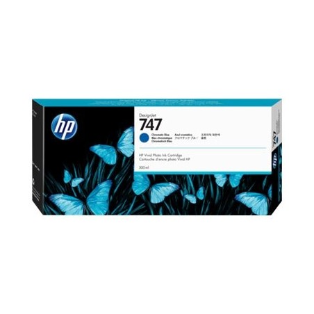 Črnilo HP P2V85A (747), 300 ml, Chromatic Blu