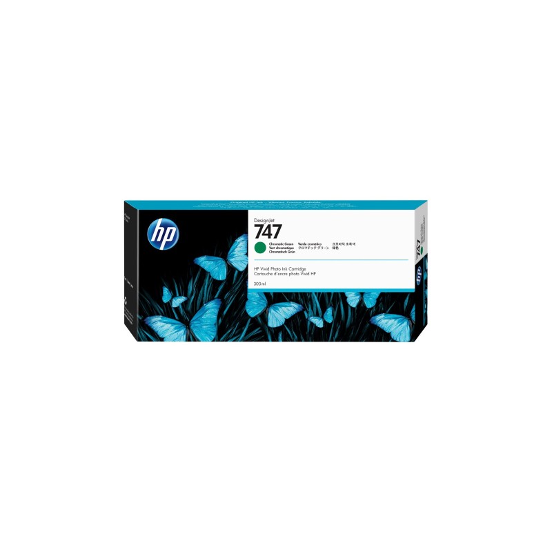 Črnilo HP P2V84A (747), 300 ml, Chromatic Green