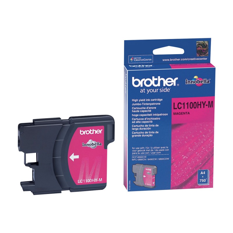 Črnilo BROTHER Ink Cartridge LC-1100HY M
