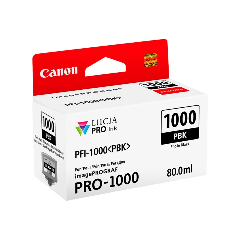Črnilo CANON Ink Cartidge PFI-1000 PBK