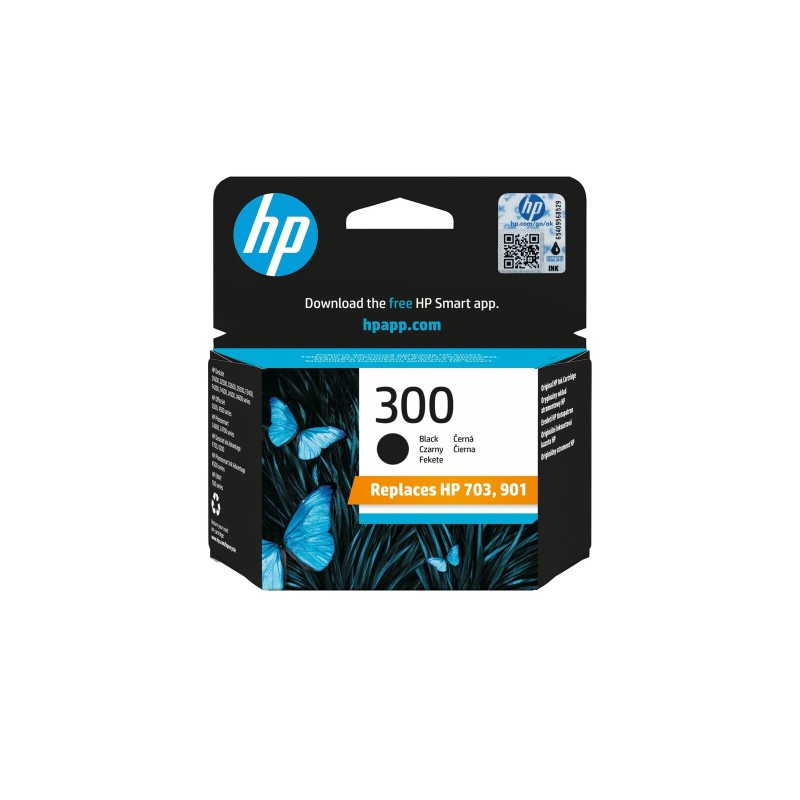 Črnilo HP 300 original ink cartridge black standard capacity 4ml 200 pages with