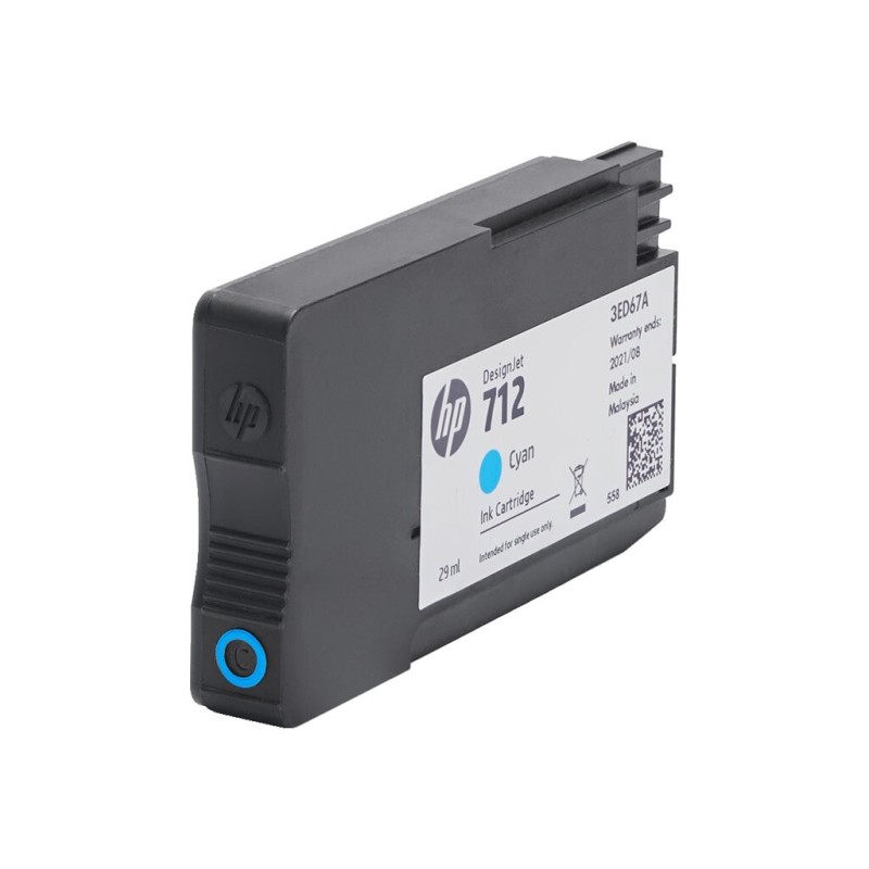 Črnilo HP 712 3-Pack 29-ml Cyan DesignJet Ink Cartridge
