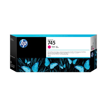 Črnilo HP 745 Ink Cartridge Magenta 300 ml