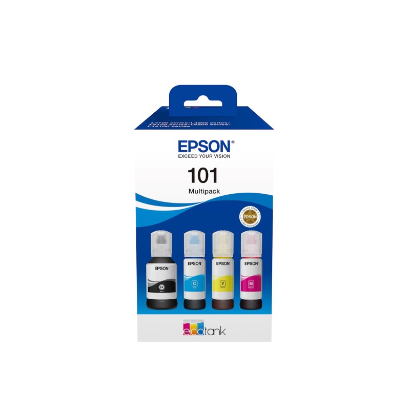 Komplet 4x stekleničk EPSON serija 101