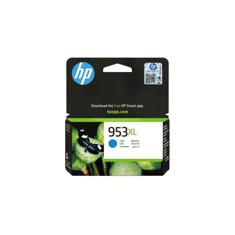 Črnilo HP 953 XL, cyan
