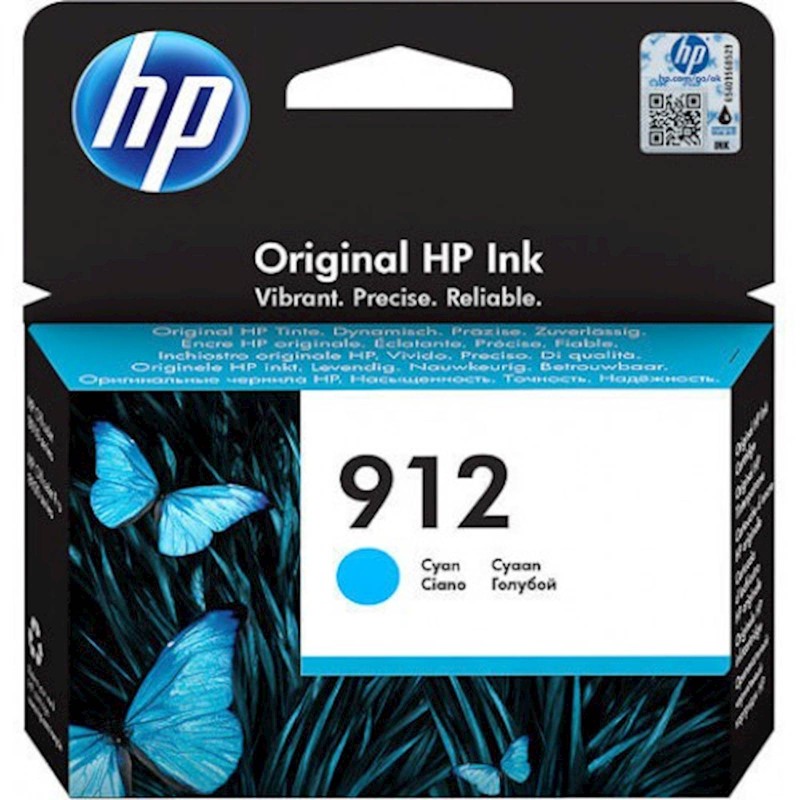 Črnilo HP 3YL77AE (912), cyan