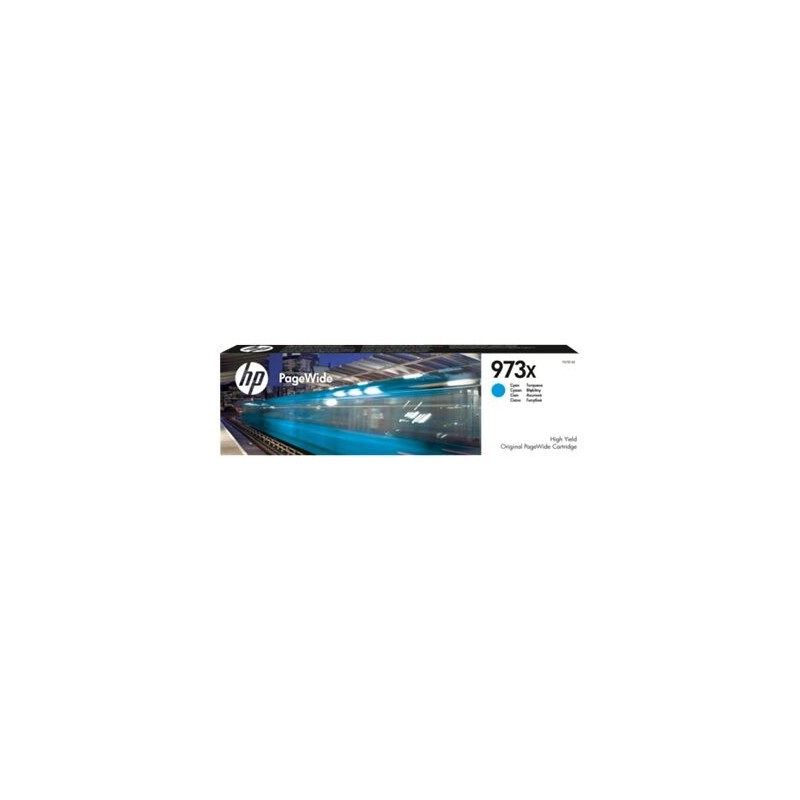 Črnilo HP 973X, cyan, F6T81AE