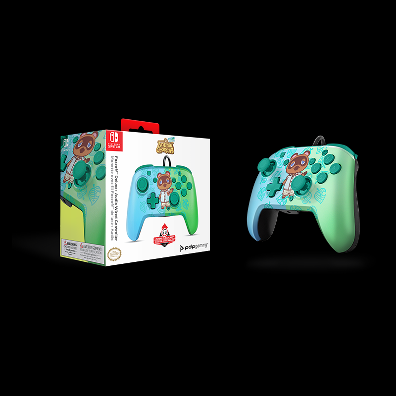 Kontroler PDP FACEOFF DELUXE - ANIMAL CROSSING, Switch