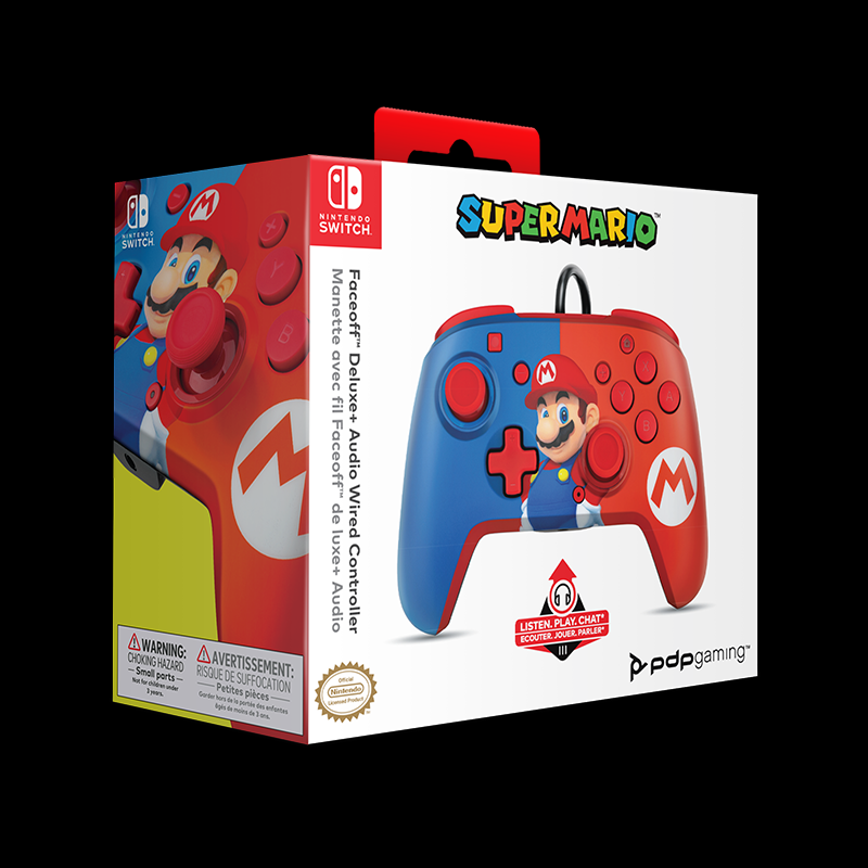 Kontroler PDP FACEOFF DELUXE - MARIO, Switch