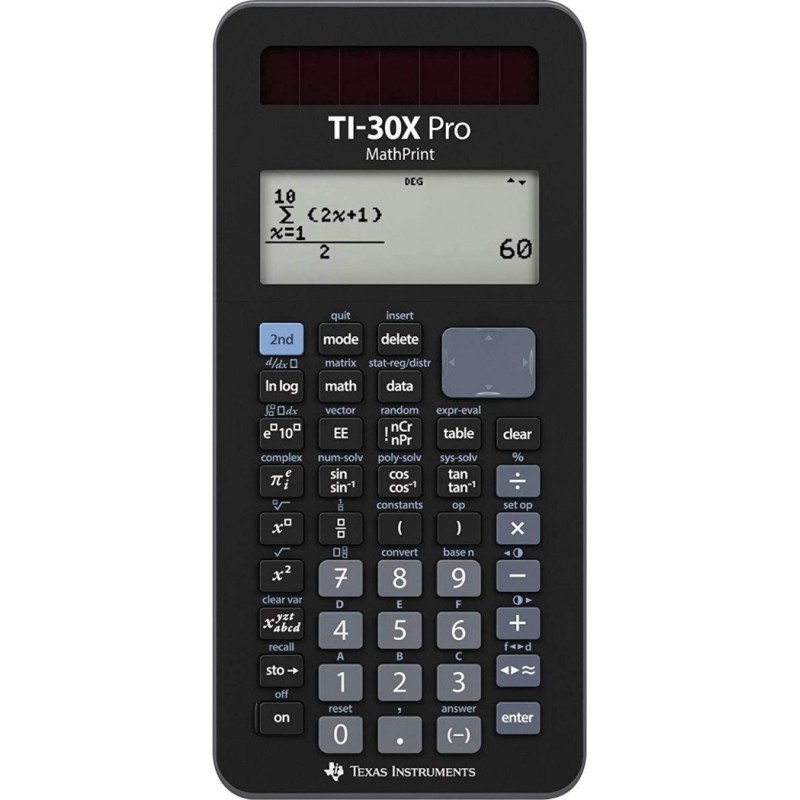 Kalkulator Texas Instruments ti-30x pro mathprint