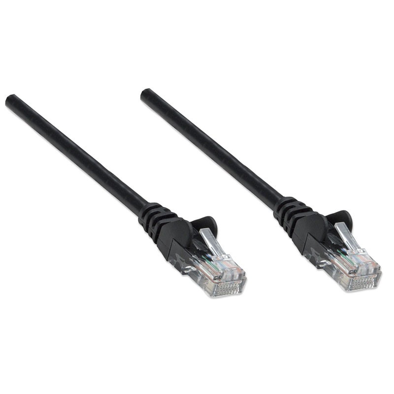 Mrežni kabel INTELLINET UTP CAT5e 3m črn
