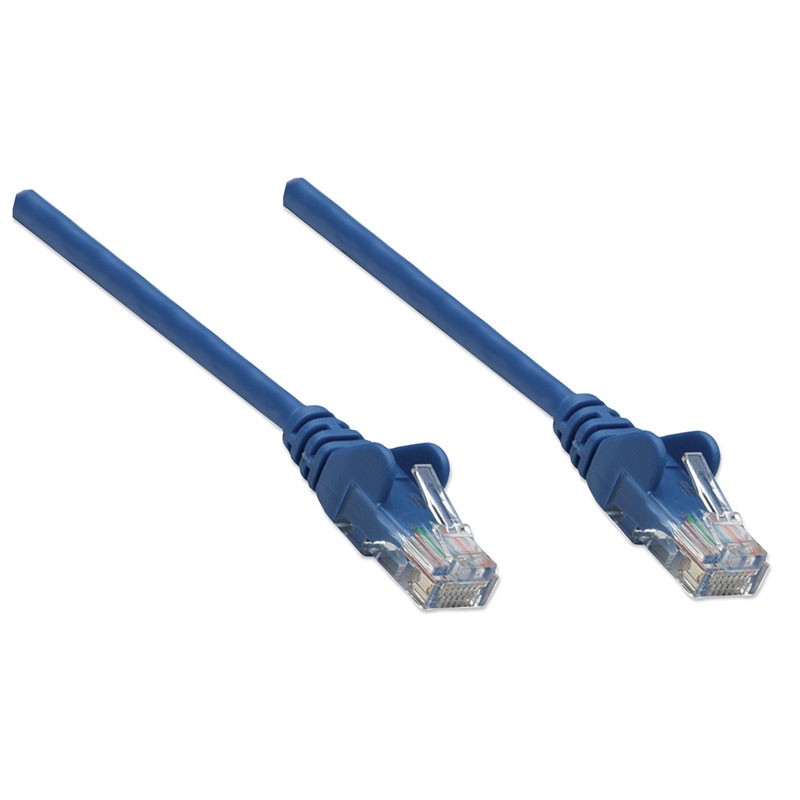 Mrežni kabel INTELLINET UTP CAT5e 3m moder