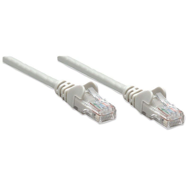 Mrežni kabel INTELLINET UTP CAT5e 1m siv