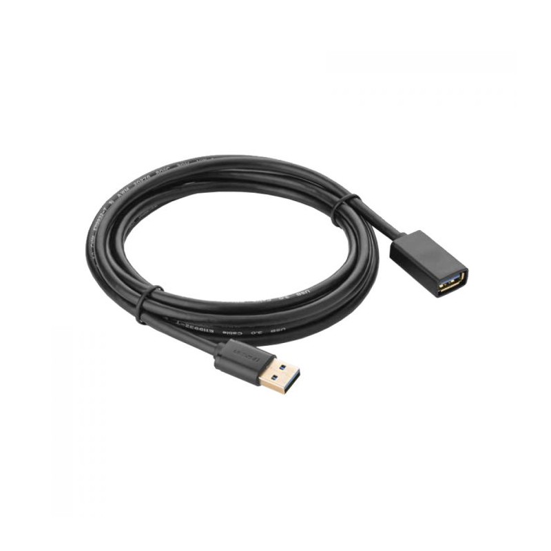 Ugreen USB 3.0 podaljšek (M na Ž) črn 3m